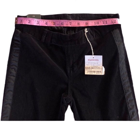 Vintage Jbrand Velvet Velour Tuxedo Dressy Pants - Picture 4 of 5